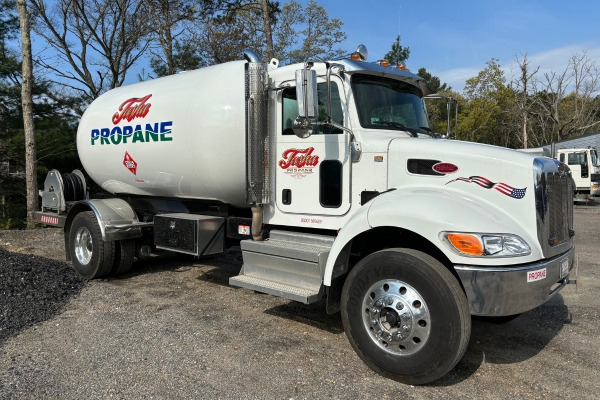 Tasha Fuels & Propane gas delivery truck