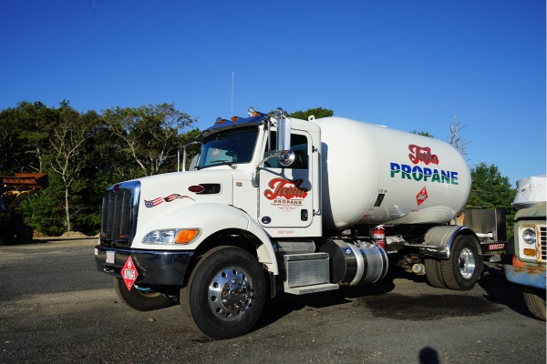 Tasha Fuels & Propane delivery truck for propane gas