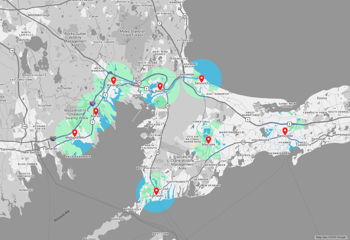 Residential Service Area