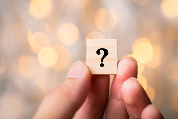 question mark on a wooden chip depicting Marine Fuel Trends FAQs