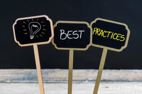 best practices written on a mini chalkboard depicting Storing and Using Off-Road Diesel