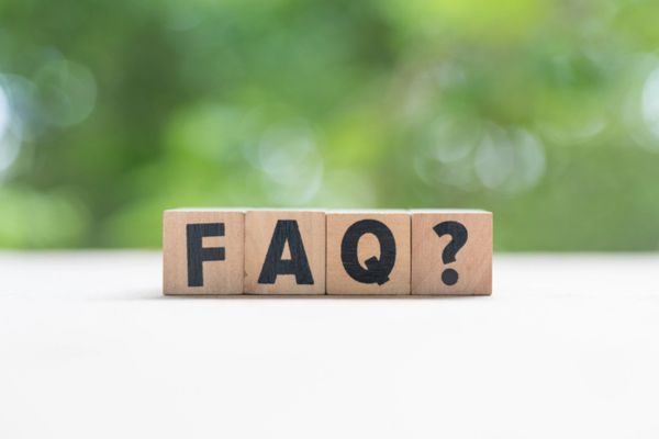 FAQ spelled using wooden letter cubes depicting Fuel Efficiency for Commercial Fishing Vessels questions