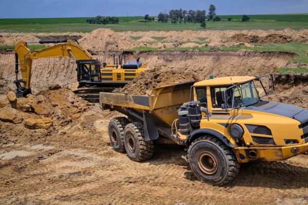 trucks and equipment powered by diesel
