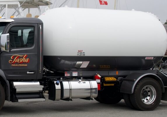 Tasha Fuels & Propane propane delivery truck