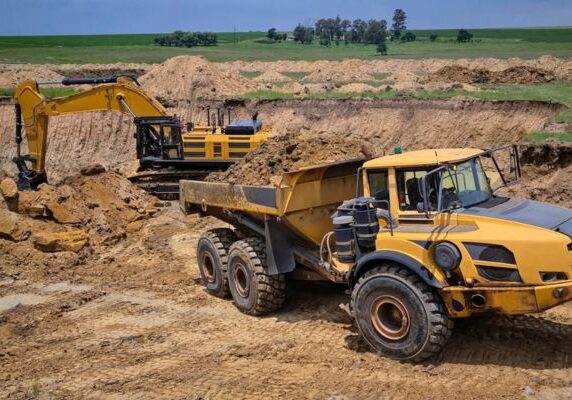 trucks and equipment powered by diesel